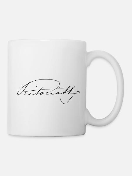 Queen Victoria Signature - Mug - white