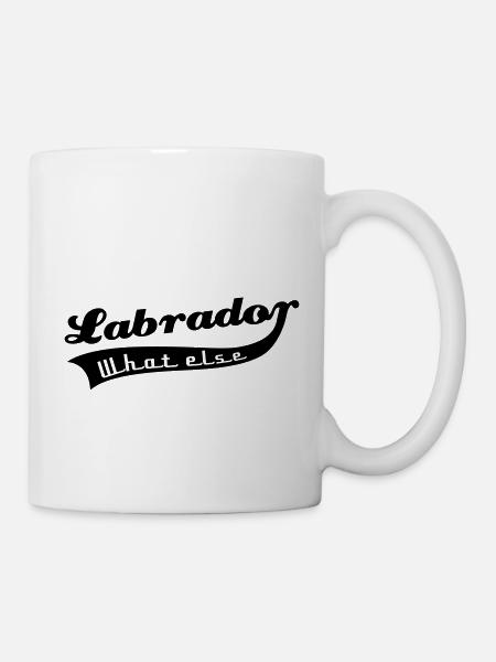Labrador - Tasse - Weiß