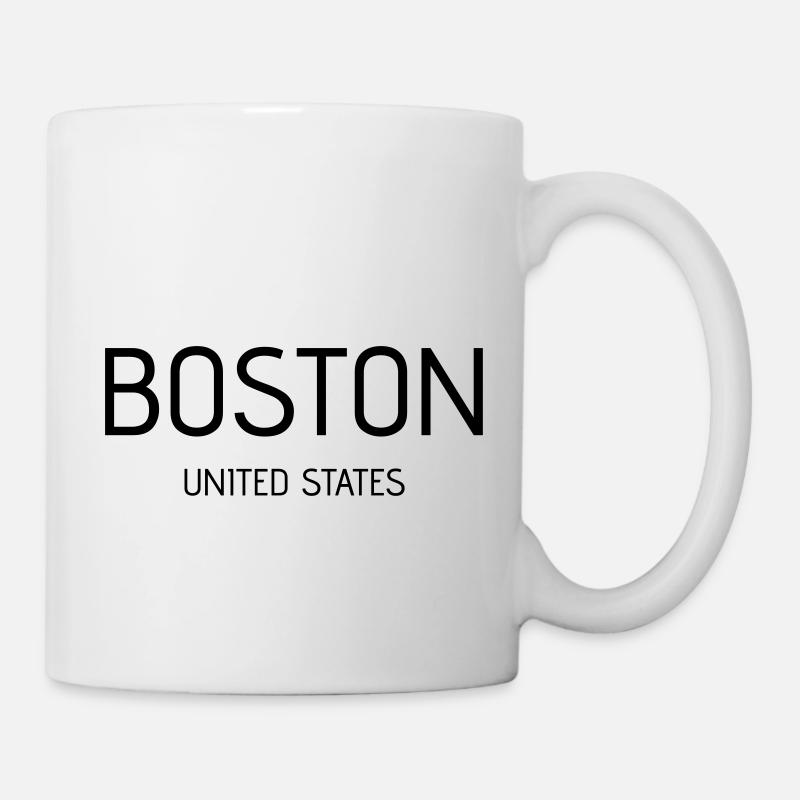 Boston - Tasse - Weiß