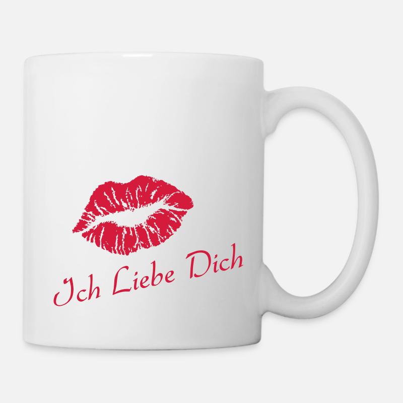Ich Liebe Dich - Tasse - Weiß