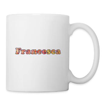 Nom: Francesca - Mug blanc - blanc - Droite