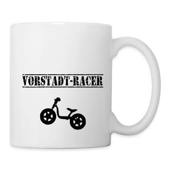 Laufrad Vorstadt Racer 1 VECTOR - Tasse - Weiß - Rechts