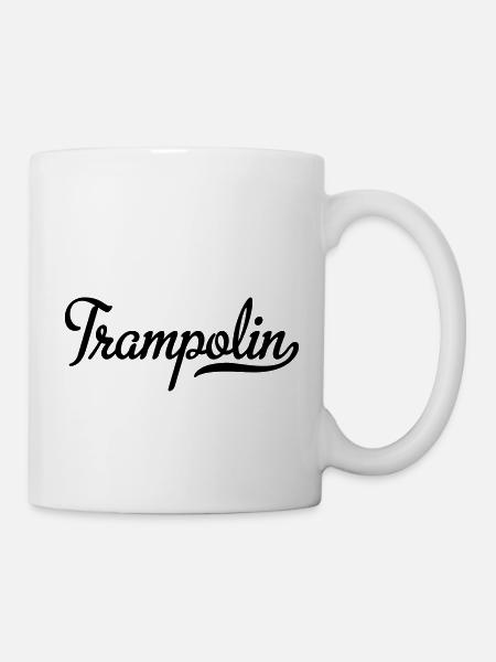 2541614 115202199 Trampolin - Tasse - Weiß