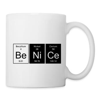 Nice - Be Nice - Mug blanc - blanc - Droite