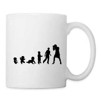 Evolution Sports Boxing human rights - Mug - white - Right