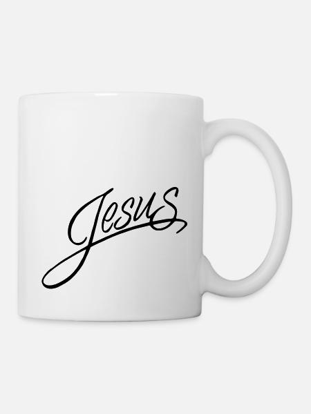 Jésus - Mug blanc - blanc
