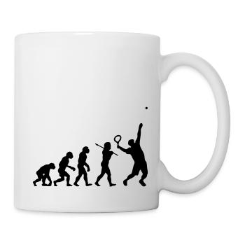 Tennis Evolution - Tasse - Weiß - Rechts