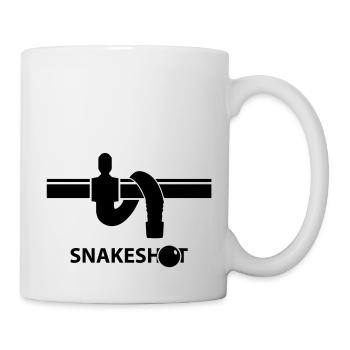 Snakeshot - Foosball - Tasse - Weiß - Rechts