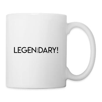 LEGEN... wait for it ...DARY! - Legendary - Tasse - Weiß - Rechts