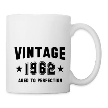 VINTAGE 1962 - Aged To Perfection - Tasse - Weiß - Rechts