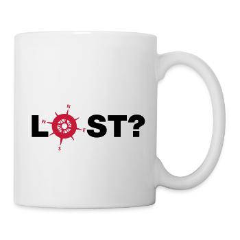 lost__f2 - Tasse - Weiß - Rechts
