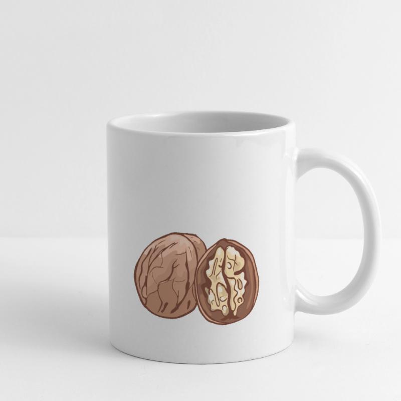 Real walnut nuts nut walnutwalnuts Mug