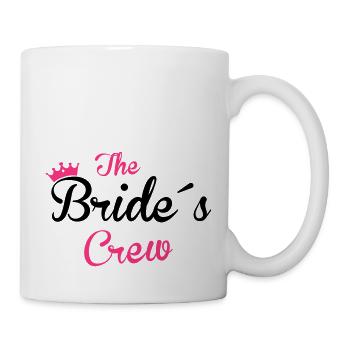 the bride´s crew - Tasse - Weiß - Rechts
