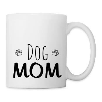 CHIEN MOM - Chien Maman Chien Chien Lover Pet - Mug blanc - blanc - Droite