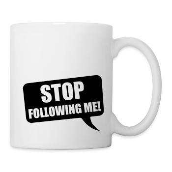 stop - Mug - white - Right