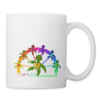 Turtles - Turtles, Baby Turtles - Mug - white - Right