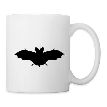fledermaus - Tasse - Weiß - Rechts