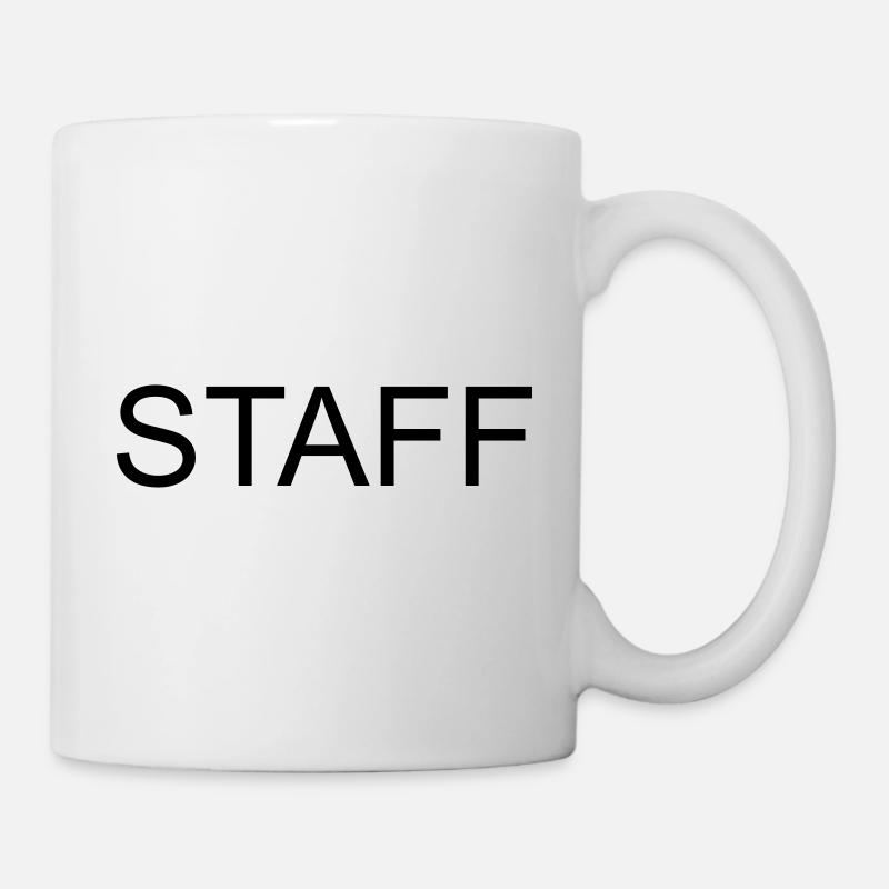 STAFF (Personnalisable) - Mug blanc - blanc