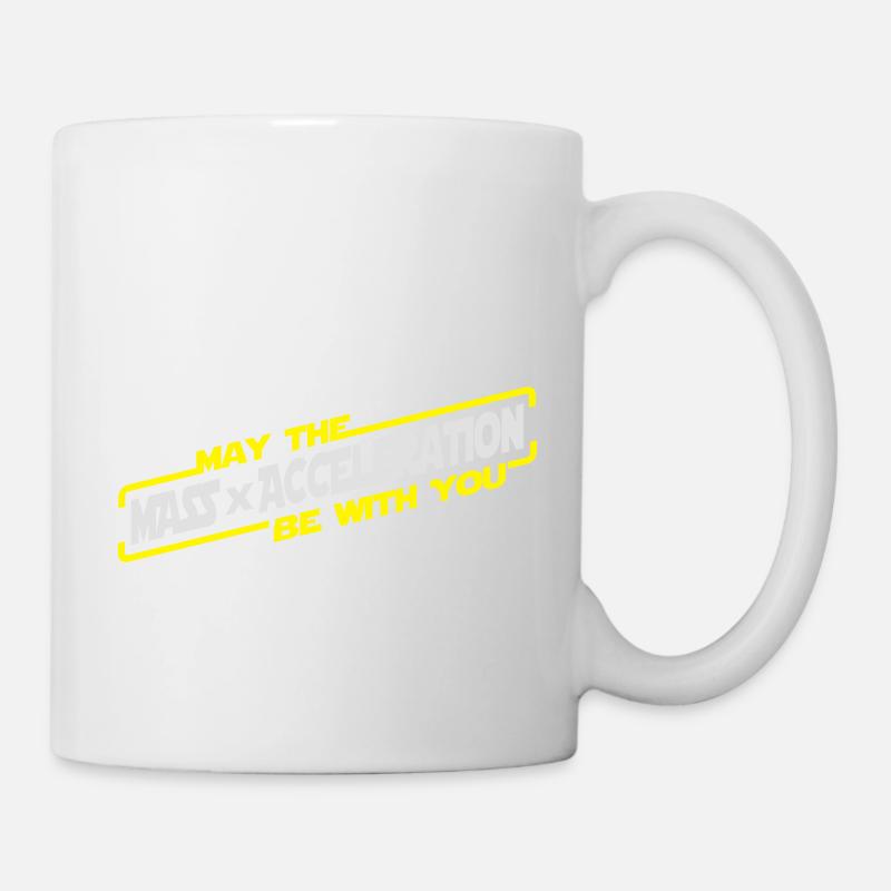 May the Force be with you - Mug - white