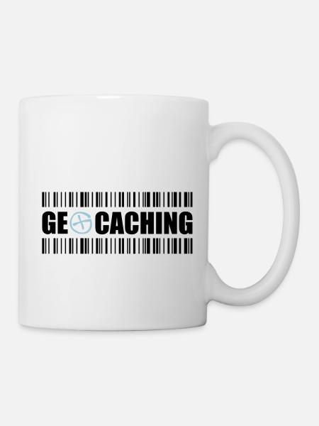 Geocaching Barcode - 2colors - 2O12 - Mug - white