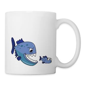 piranha - Mug - white - Right