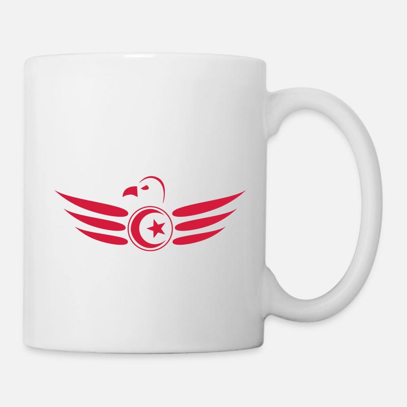 Aigle tunisien - Mug blanc - blanc