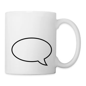 sprechblase__f1 - Mug - white - Right