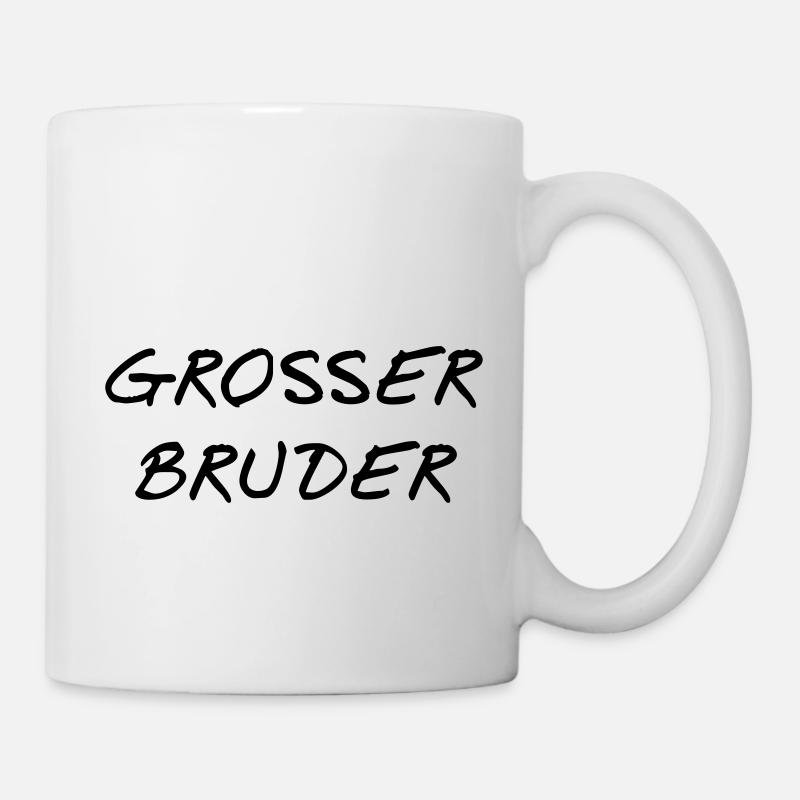 Grosser bruder - Tasse - Weiß