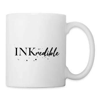 Inkredible Tinte Tattoo / Geschenk Idee - Tasse - Weiß - Rechts