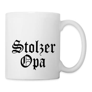 Proud Grandpa Gift Opi Grandson Baby - Mug - white - Right