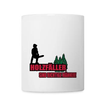 lumberjack - Mug - white - Front