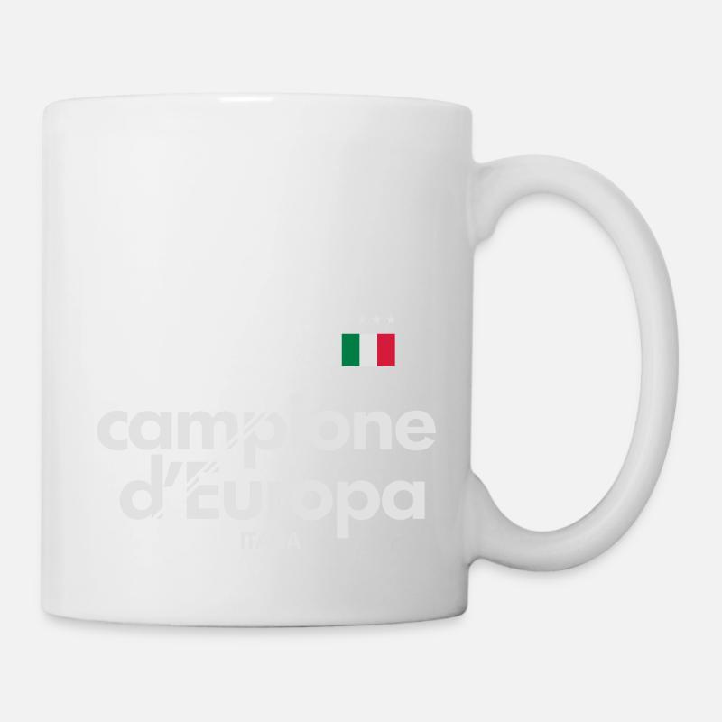 campione d'Europa - Italia - Tasse - Weiß