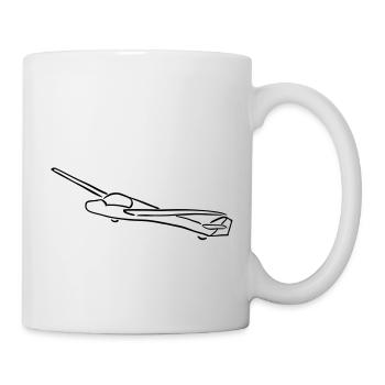 glider - Mug blanc - blanc - Droite