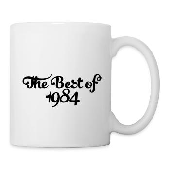 Geburtstag - Birthday - the best of 1984 (fr) - Mug blanc - blanc - Droite