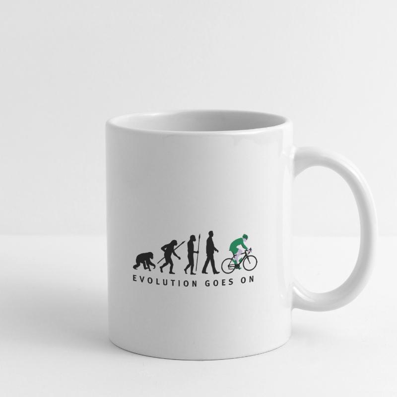 evolution_radfahrer_052012_d_3c Mug blanc