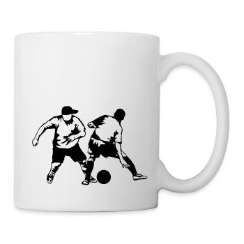 Street Soccer panna - Mug blanc - blanc - Droite