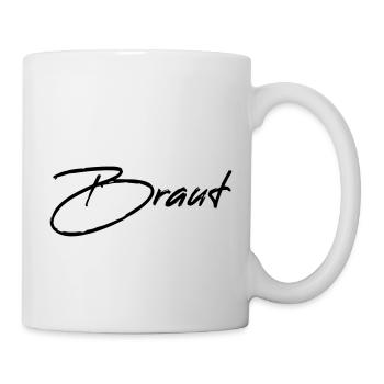 Braut - Bride Hochzeit Junggesellinnenabschied - Tasse - Weiß - Rechts
