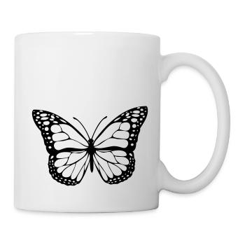 butterfly - Mug - white - Right