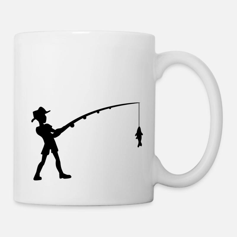Pêche Pêche Angel - Mug blanc - blanc