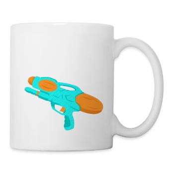 water gun - Mug - white - Right