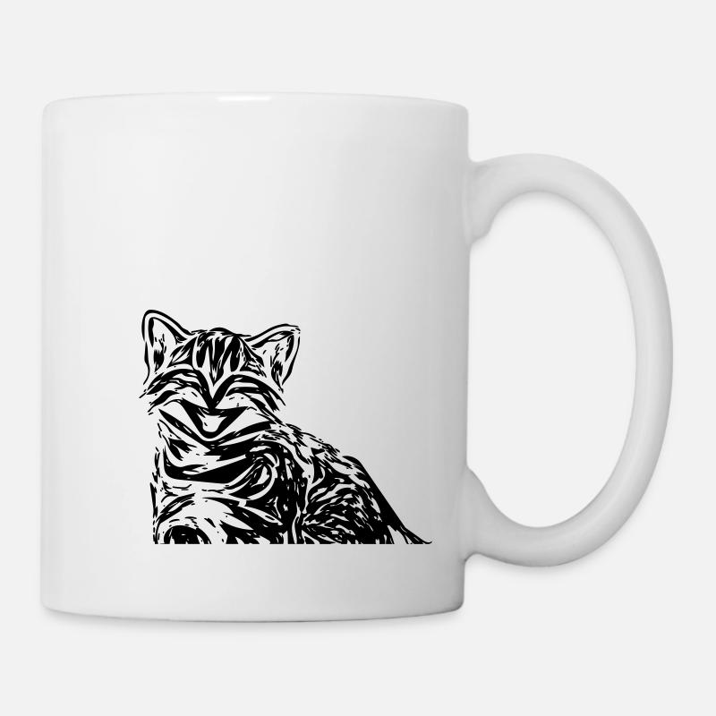 Katze - Tasse - Weiß
