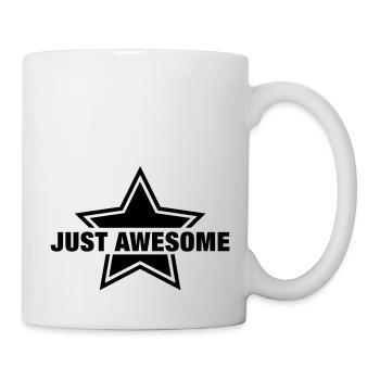 just_awesome__f1 - Mug - white - Right