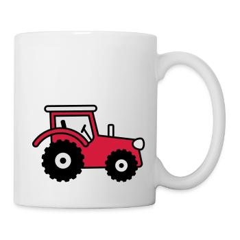 tractor - Mug blanc - blanc - Droite