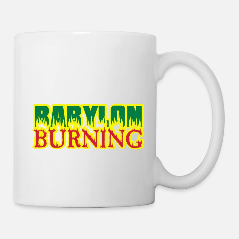 babylon burning 01 - Mug blanc - blanc