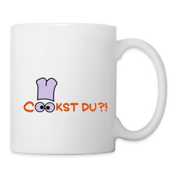 Cook st Du? - Tasse - Weiß - Rechts
