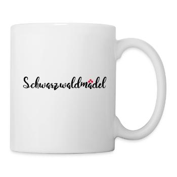 Schwarzwaldmädel - Tasse - Weiß - Rechts