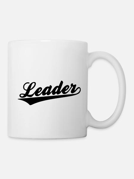 Leader - Mug blanc - blanc