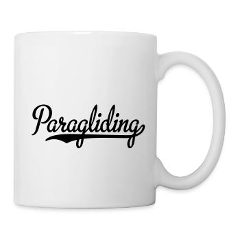 Paragliding - Tasse - Weiß - Rechts