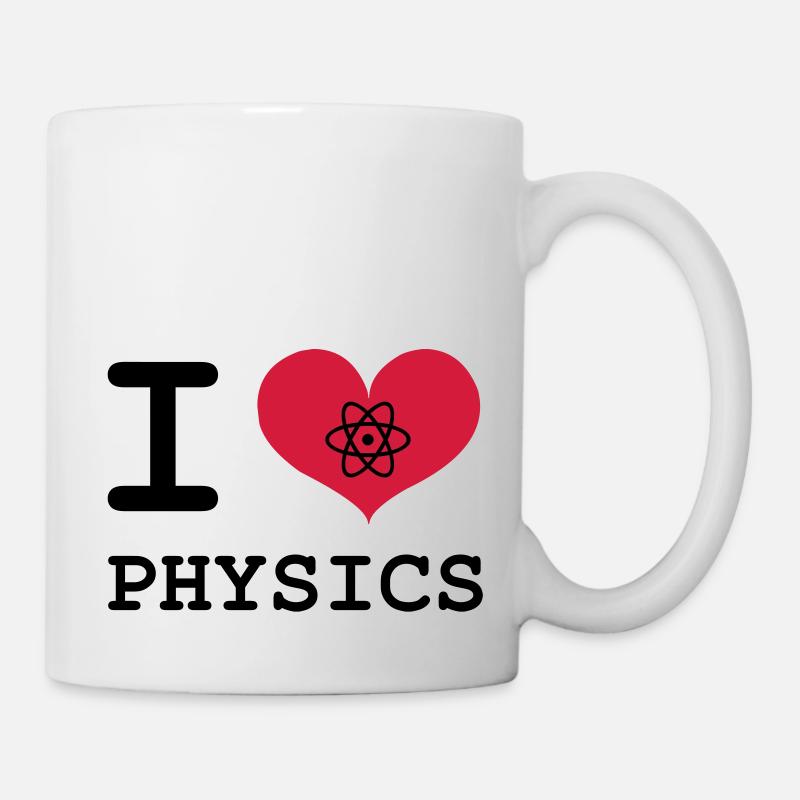 I Love Physics ! - Mug - white