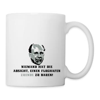 Flughafen Berlin - Tasse - Weiß - Rechts